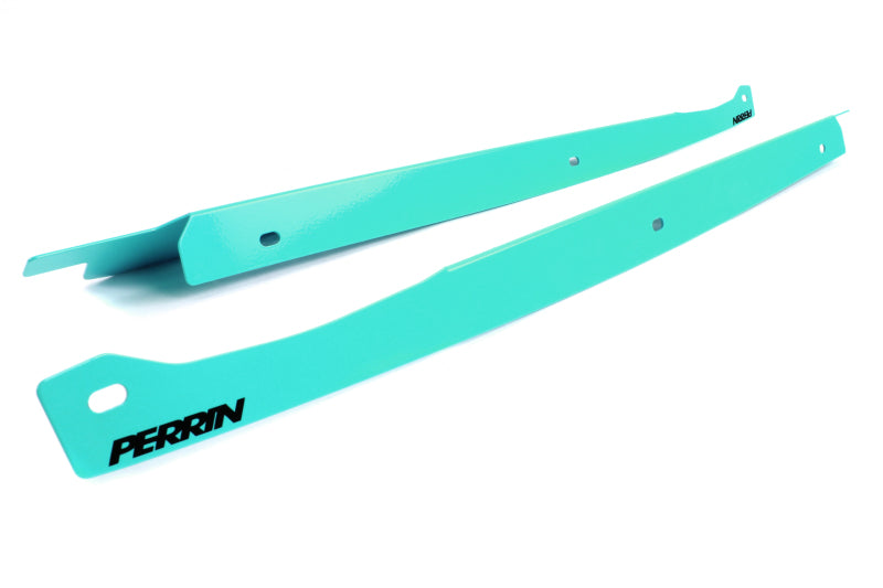 Perrin 08-14 Subaru WRX/STI Fender Shroud Set - Hyper Teal - eliteracefab.com