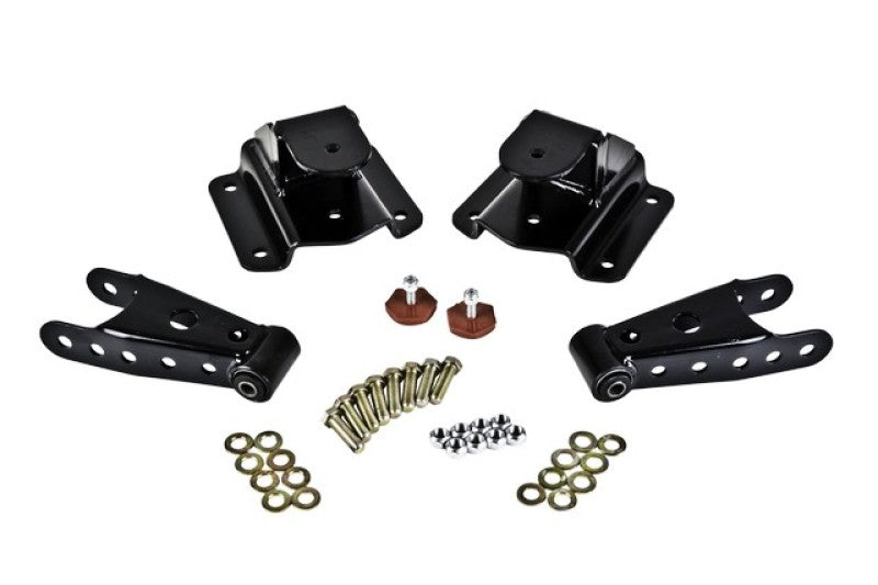 Belltech SHACKLE AND HANGER KIT 94-99 RAM 1500 StdCab 4inch Belltech