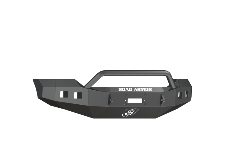 Road Armor 11-16 Ford F-250 Stealth Front Winch Bumper w/Pre-Runner Guard - Tex Blk