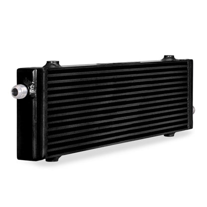 Mishimoto Universal Large Bar and Plate Cross Flow Black Oil Cooler - eliteracefab.com