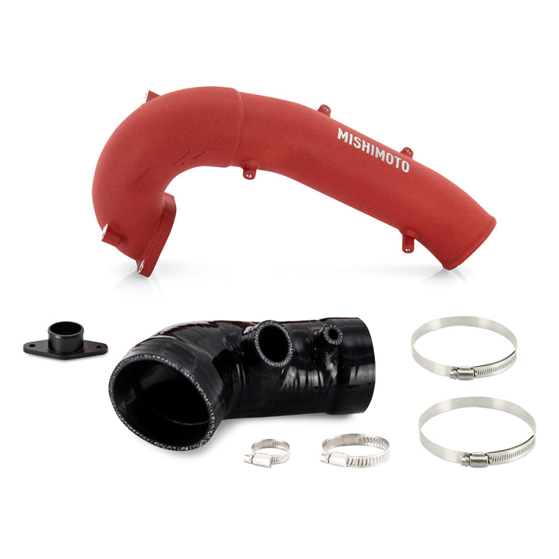 Mishimoto 2017+ Honda Civic Type-R Inlet Pipe Upgrade Kit - Red - eliteracefab.com