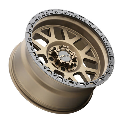 Weld Off-Road W115 17X8.5 Cinch 5X100 5X114.3 ET38 BS6.25 Satin Bronze / Satin Black 72.56