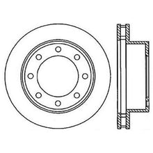 Load image into Gallery viewer, STOPTECH POWER SLOT 00-05 FORD EXCURSION / 01-04 F250 4WD FRONT RIGHT SLOTTED ROTOR, 126.65086SR - eliteracefab.com