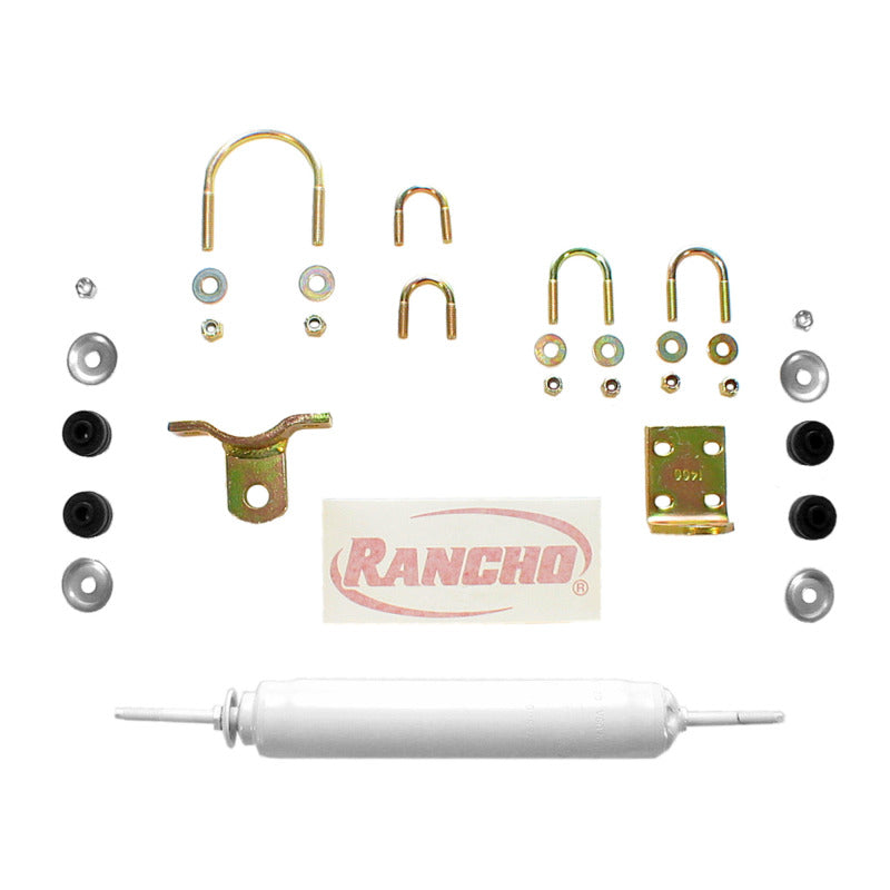 Rancho 59-66 Jeep CJ3 Front Steering Stabilizer Kit - eliteracefab.com