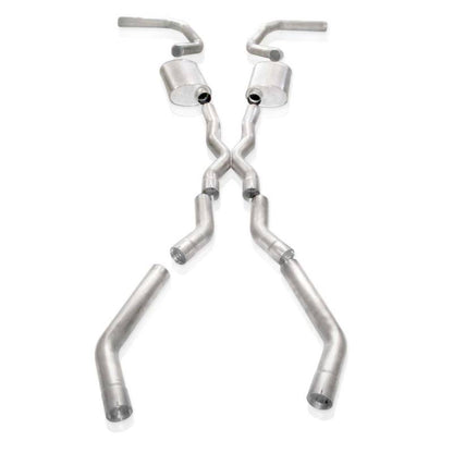 Stainless Works Chevy Camaro 1967-69 Exhaust 3in Stainless with X-Pipe Stainless Works