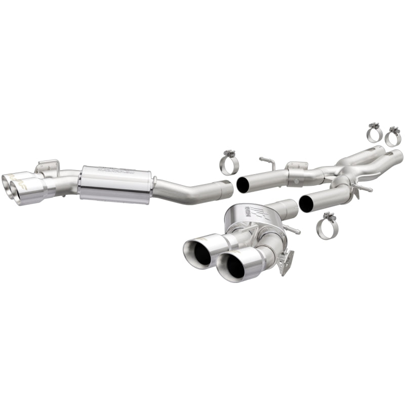 MagnaFlow 2016 Chevy Camaro 6.2L V8 Competition Cat Back w/ Quad Polished Tips Magnaflow