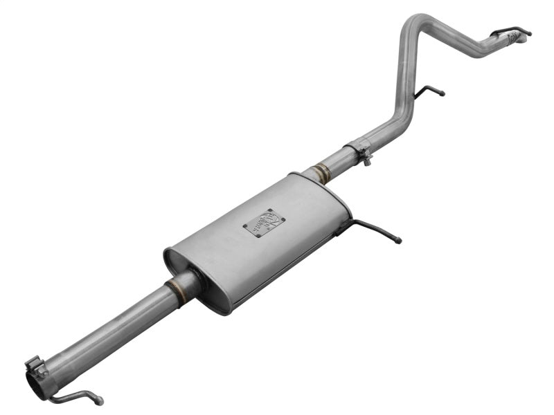 aFe Scorpion Exhaust System, Cat Back Aluminized Hi-Tuck 07-14 Jeep Wrangler JK Unlimited V6 3.6/3.8 aFe