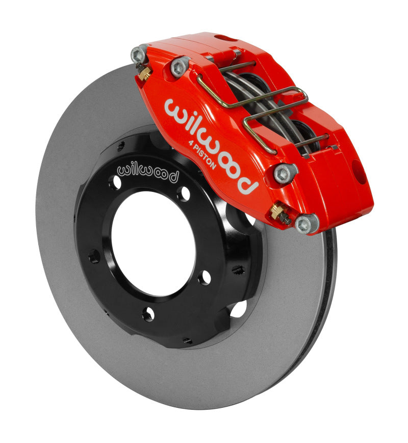 Wilwood Dynapro Radial Front Kit 11in Rotors Red 61-67 Jaguar XKE w/ Lines Wilwood