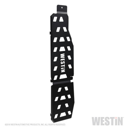 Westin 18-22 Jeep Wrangler JLU 4dr. (Excl. 4xe) Gas Tank Skid Plate - Tex. Blk