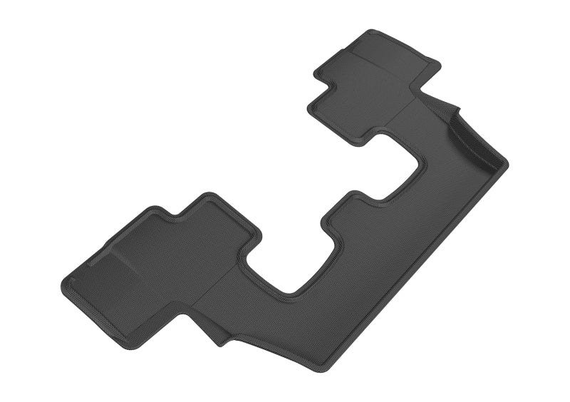 3D MAXpider 2017-2019 Audi Q7 Kagu 3rd Row Floormats - Black 3D MAXpider