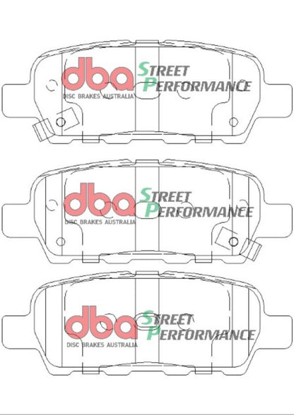 DBA Street Performance Rear Brake Pads - DB1509SP DBA