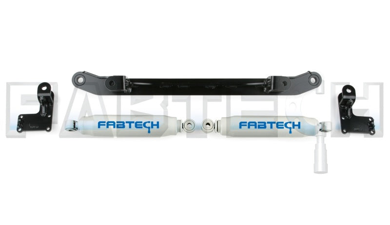 Fabtech 99-03 Ford F250/350/Excursion 2WD Dual Performance Steering Stabilizer Kit - eliteracefab.com