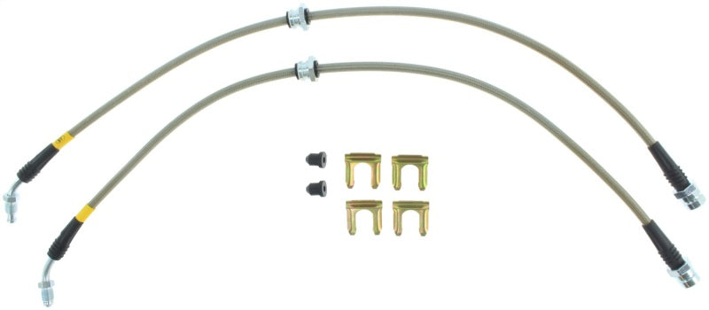 STOPTECH 04 VW GOLF R32 AWD FRONT STAINLESS STEEL BRAKE LINE KIT, 950.33013 - eliteracefab.com