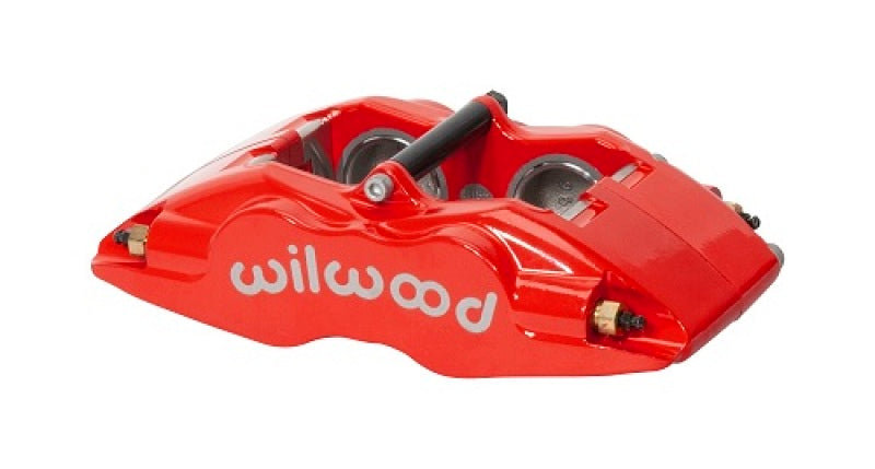 Wilwood Caliper - FSLI4 - Red 1.62in Piston 0.81in Rotor Wilwood