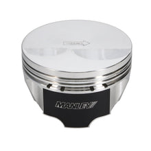 Load image into Gallery viewer, Manley Chevrolet LS 4.065in Bore 1.304in CD 4CC Platinum Series Dish Piston - Set of 8