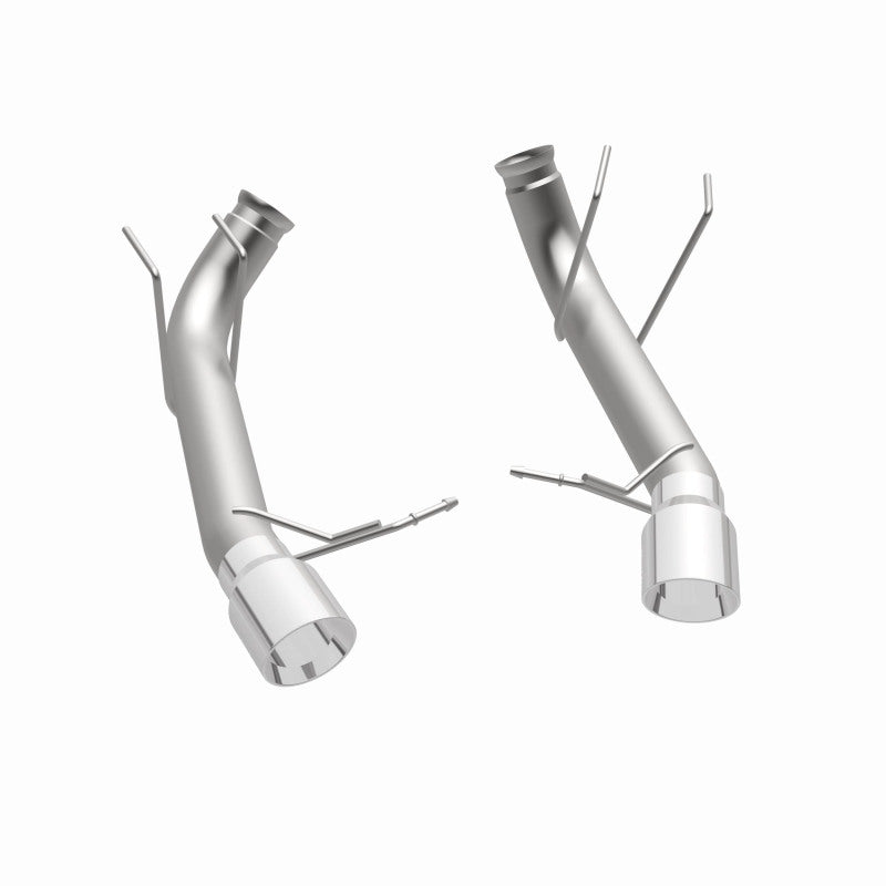 MagnaFlow 13 Ford Mustang Dual Split Rear Exit Stainless Axle-Back Cat Back Exhaust (Competition) Magnaflow