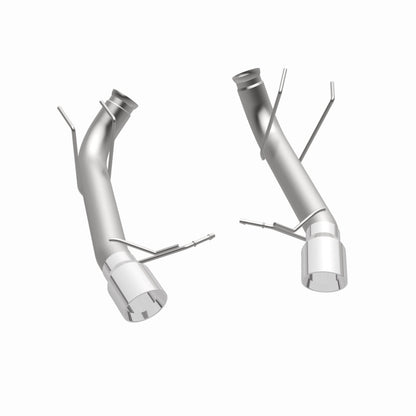 MagnaFlow 13 Ford Mustang Dual Split Rear Exit Stainless Axle-Back Cat Back Exhaust (Competition) Magnaflow