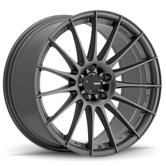 Konig Rennform 18x8 5x112 ET45 Matte Grey - eliteracefab.com