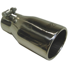 Load image into Gallery viewer, MBRP Universal Tip 2.5 O.D. Oval End 3.75 Inlet 10in length - Black Finish - eliteracefab.com