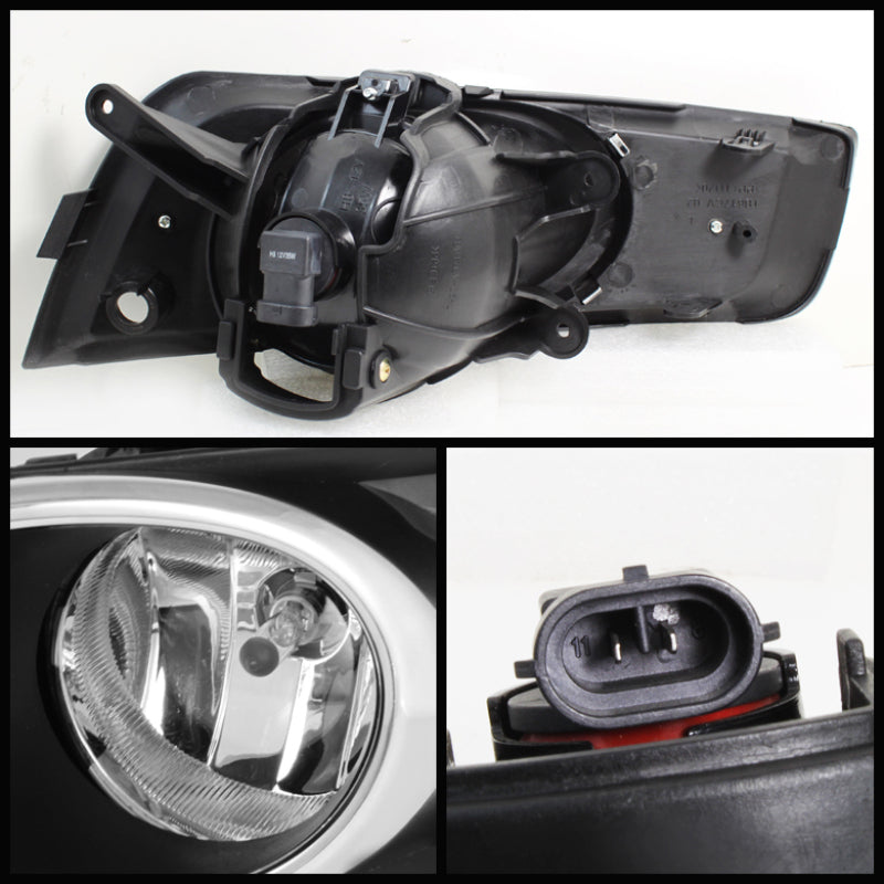 Spyder Chevy Cruze 2011-2014 (does not fit Sport model)OEM Fog Lights w/switch Clear FL-CCRZ2011-C - eliteracefab.com