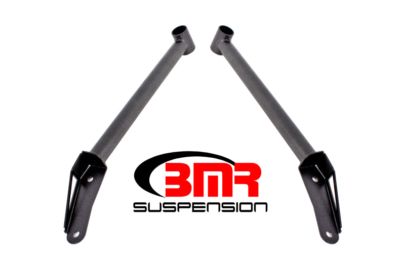 BMR CHASSIS BRACE FRONT OF REAR CRADLE BLACK (2016+ CAMARO) - eliteracefab.com