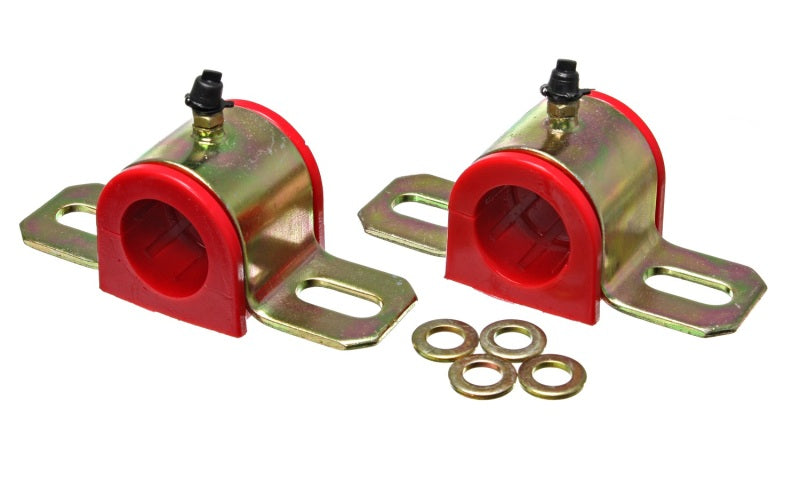 Energy Suspension 15/16in Greaseable S/B Set - Red - eliteracefab.com