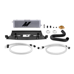 Mishimoto 2018+ Ford Mustang GT Thermostatic Oil Cooler Kit - Silver - eliteracefab.com