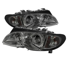 Load image into Gallery viewer, Spyder BMW E46 3-Series 02-05 4DR Projector Headlights 1PC LED Halo Smke PRO-YD-BMWE4602-4D-AM-SM - eliteracefab.com