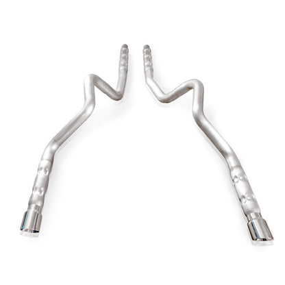 Stainless Works 2011-14 Mustang GT/2011-2012 Shelby GT500 3in Catback Retro Chambered Mufflers Stainless Works