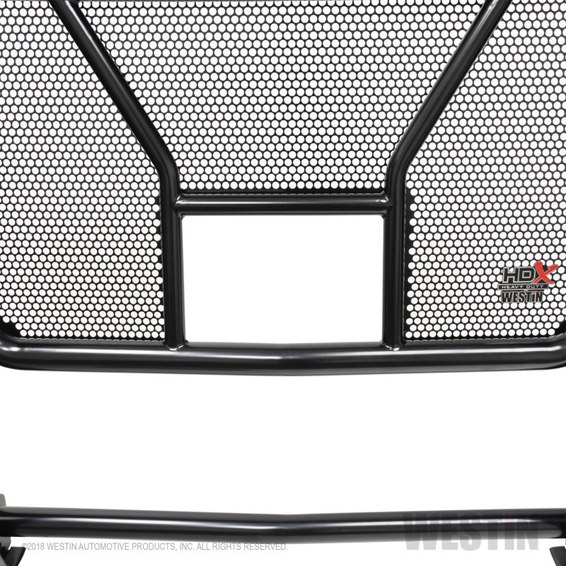 Westin 17-19 Ford F-250/350 w/ Front Camera HDX Grille Guard - Black - eliteracefab.com