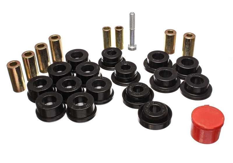 Energy Suspension Control Arm Bushings - Front - Black - eliteracefab.com