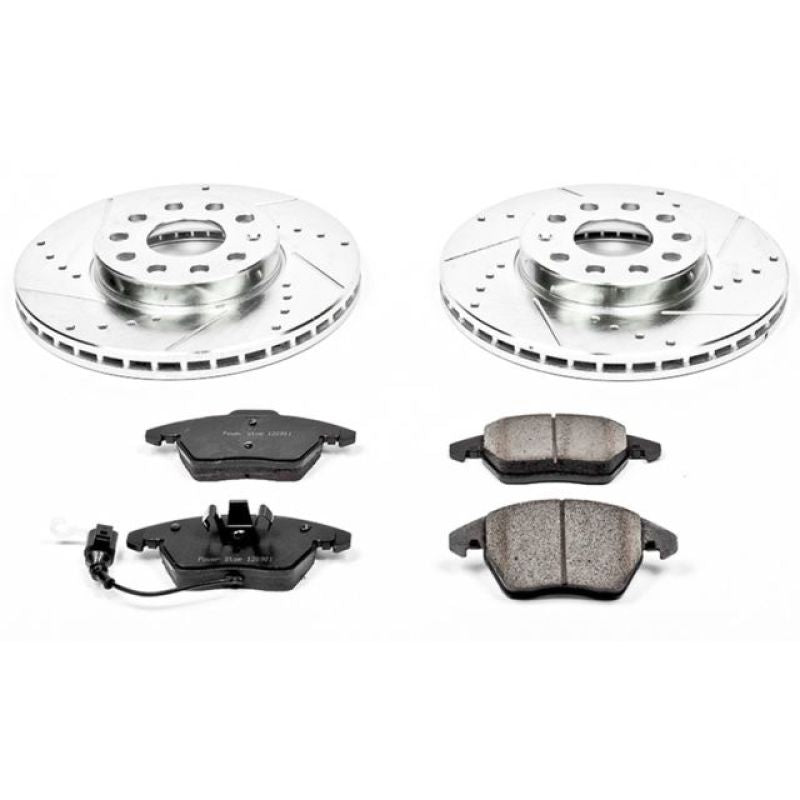 Power Stop 10-12 Audi A3 Front Z23 Evolution Sport Brake Kit - eliteracefab.com