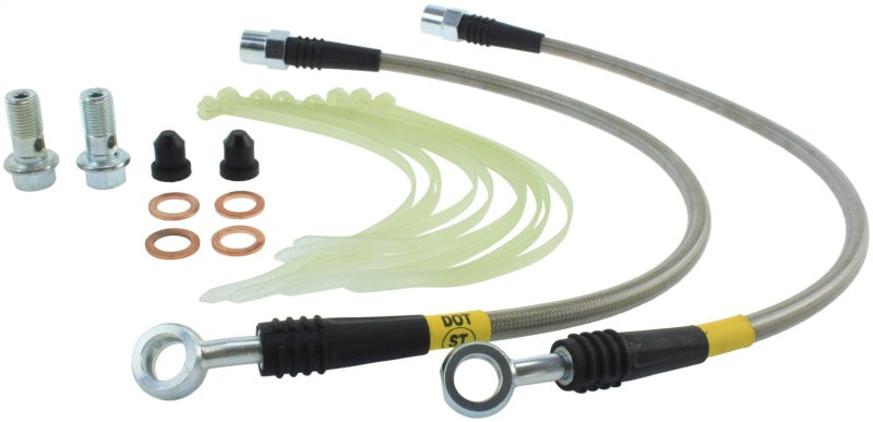 StopTech VW/Audi Front Stainless Steel Brake Line Kit - eliteracefab.com