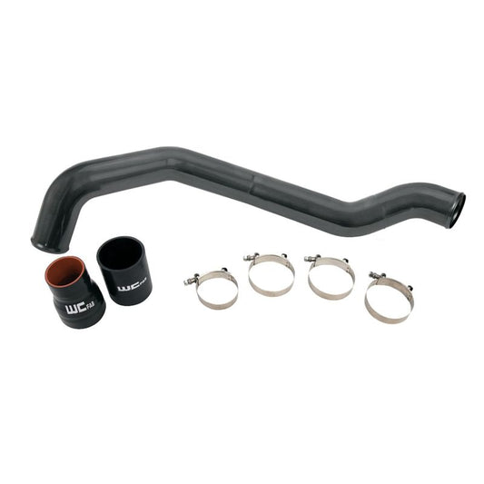 Wehrli 04.5-10 Chevrolet 6.6L LLY/LBZ/LMM Duramax Driver Side 3in Intercooler Pipe - Semi-Gloss Blk - WCF100352-SGB