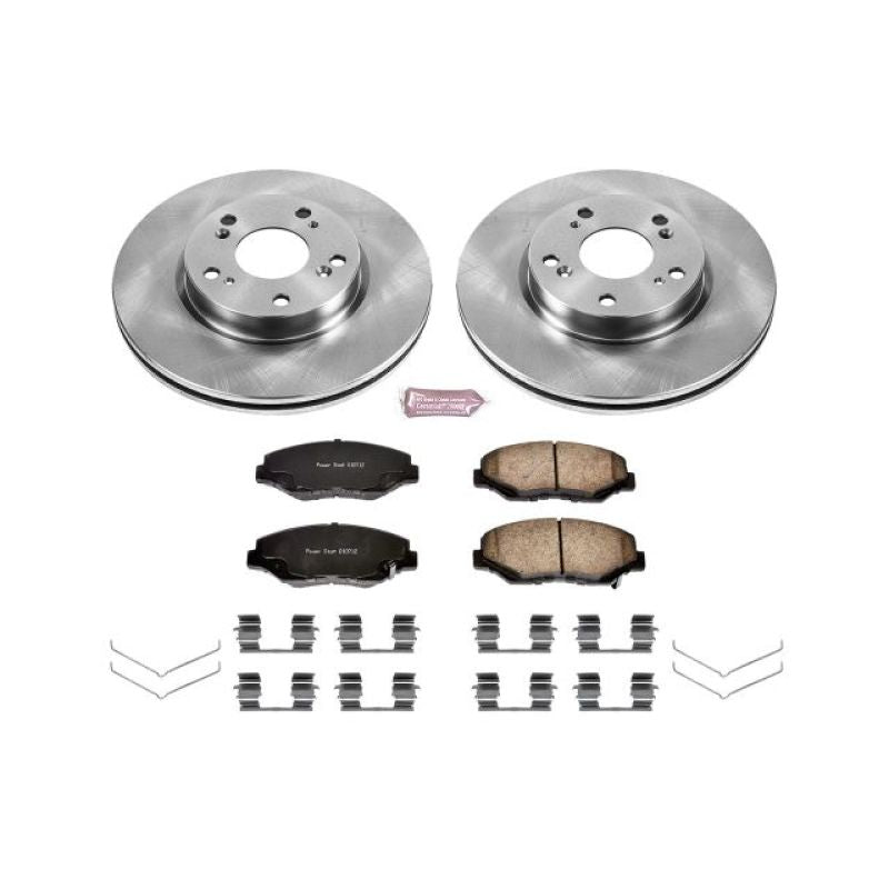 Power Stop 2013 Acura ILX Front Autospecialty Brake Kit - eliteracefab.com