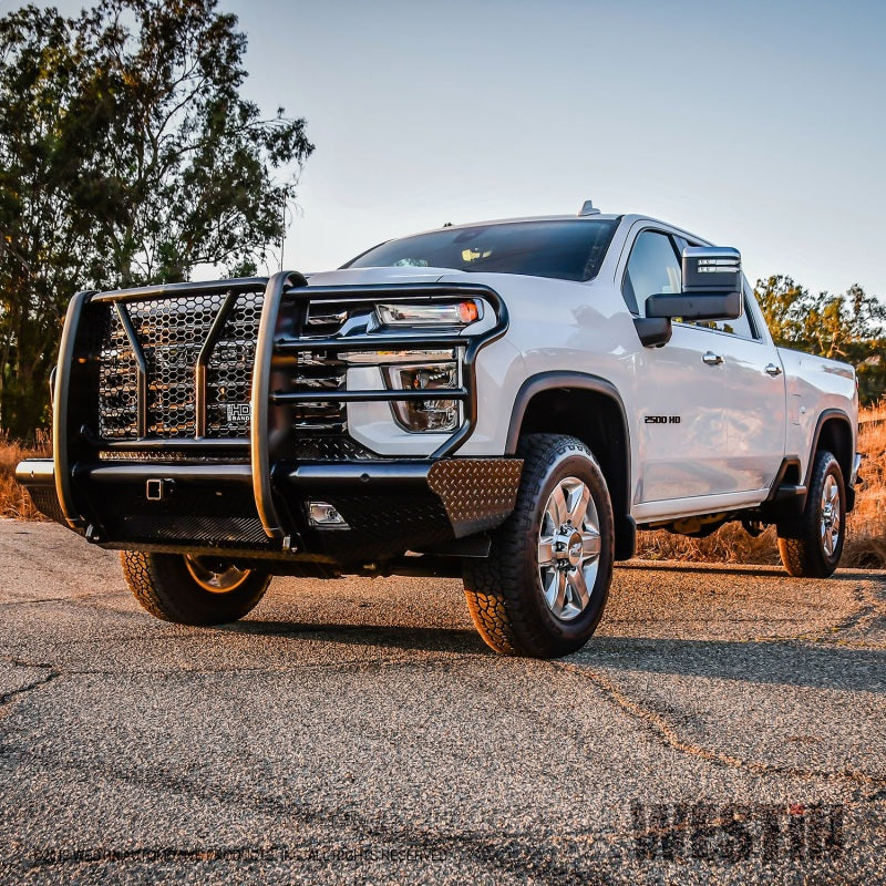 Westin 20-21 Chevrolet 2500/3500 HDX Bandit Front Bumper - Black Westin
