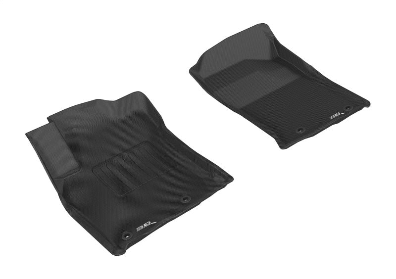 3D MAXpider 2014-2020 Lexus GX Kagu 1st Row Floormat - Black 3D MAXpider