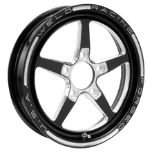 Load image into Gallery viewer, Weld Alumastar 1-Piece 15x3.5 / 5x4.75 BP / 1.75in. BS Black Wheel - Non-Beadlock