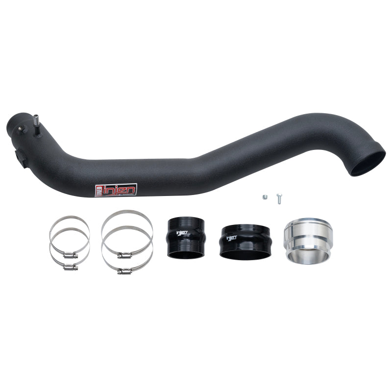 Injen 2015-2020 Ford F-150 V6-2.7L (tt) EcoBoost SES Intercooler Pipe Cold Side (Wrinkle Black) - SES9014ICPCWB