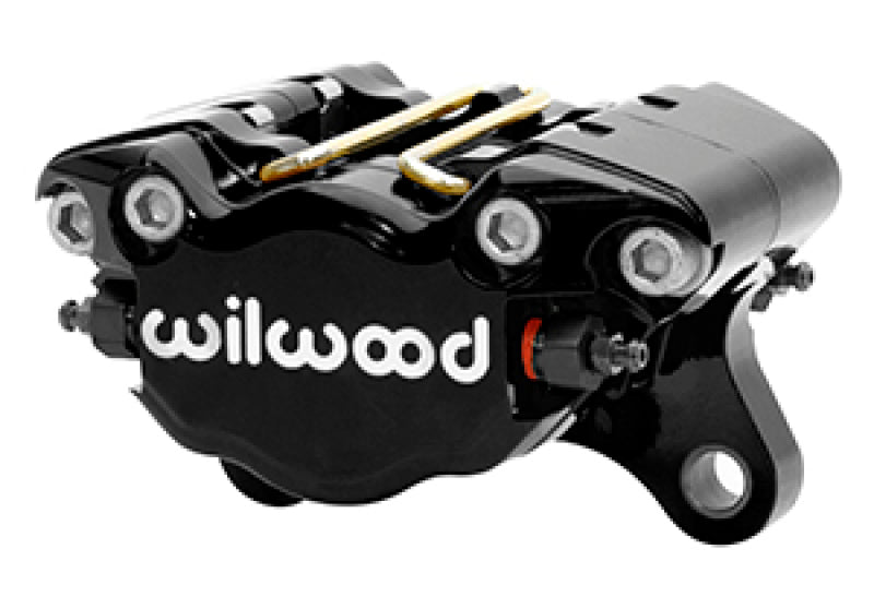 Wilwood Caliper-Black Dynapro Single 3.25in Mount 1.75in Pistons .38in Disc Wilwood