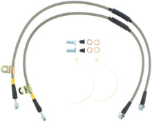 Load image into Gallery viewer, STOPTECH 07-13 CHEVY/GMC SURBURBAN/SIERRA/YUKON DENALI XL STAINLESS STEEL FRONT BRAKE LINE KIT, 950.66005 - eliteracefab.com