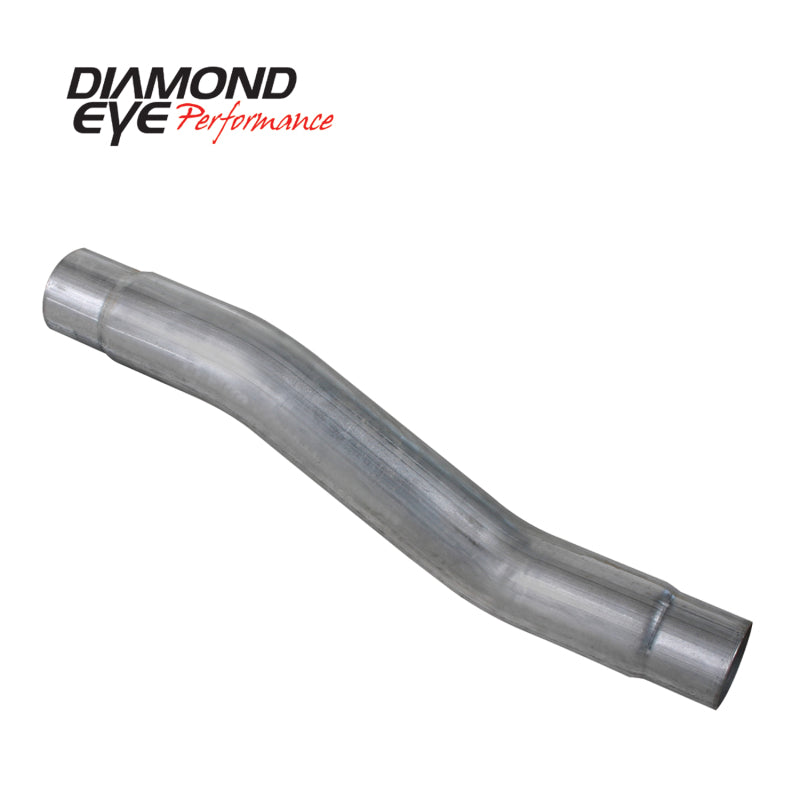 DIAMOND EYE 3.5" FACTORY MUFFLER DELETE PIPE 03-04 5.9L CUMMINS - eliteracefab.com