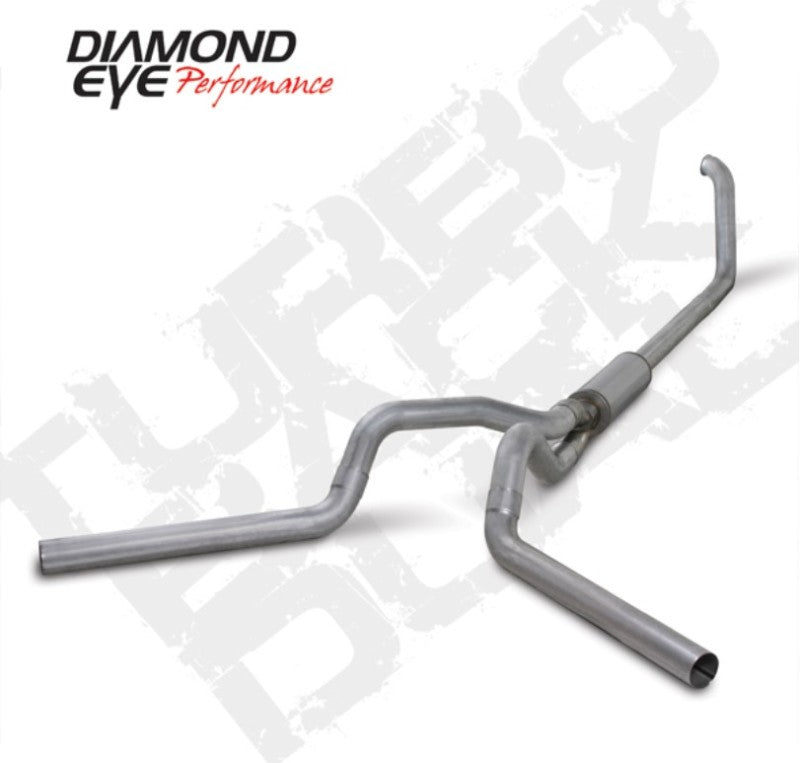 Diamond Eye KIT 4in TB DUAL AL: 00-03 FORD 7.3L F250/F350 Diamond Eye Performance