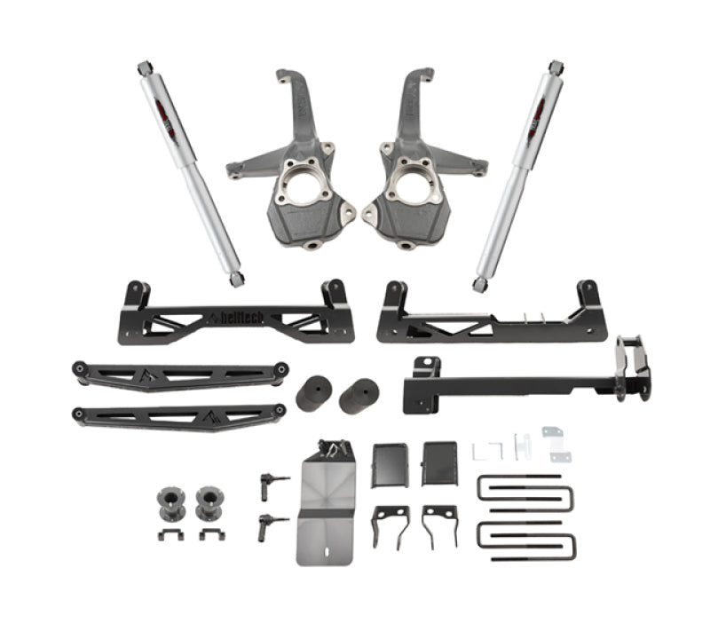 Belltech 19-20 Chevrolet Silverado / GMC Sierra 1500 4WD 6in Suspension Lift Kit w/ Shocks - eliteracefab.com