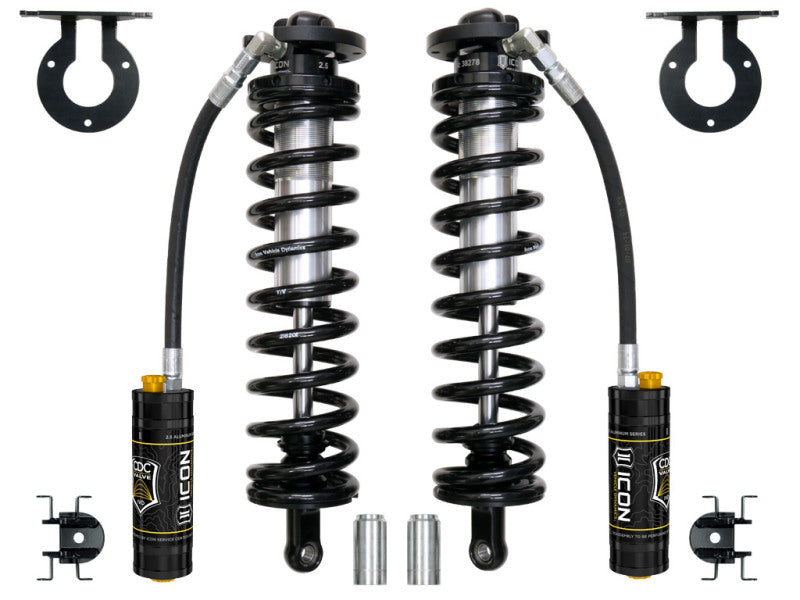 ICON 2005+ Ford F-250/F-350 Super Duty 4WD 4in 2.5 Series Shocks VS RR CDCV Bolt-In Conversion Kit - eliteracefab.com