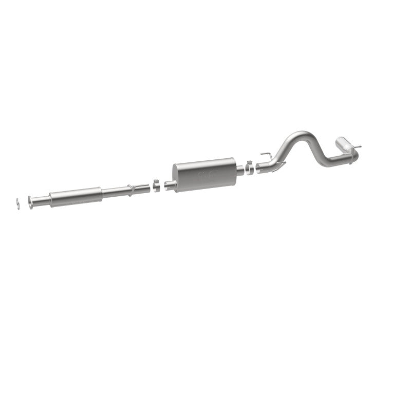 MagnaFlow Cat-Back 2016 Toyota Tacoma TRD 3.5L V6 SS 3in Single Pass Side Exit Rear 4in Tip Magnaflow