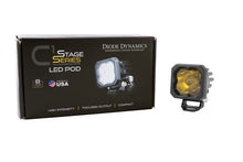 Load image into Gallery viewer, Diode Dynamics Stage Series C1 LED Pod Sport - Yellow Wide Standard ABL Each