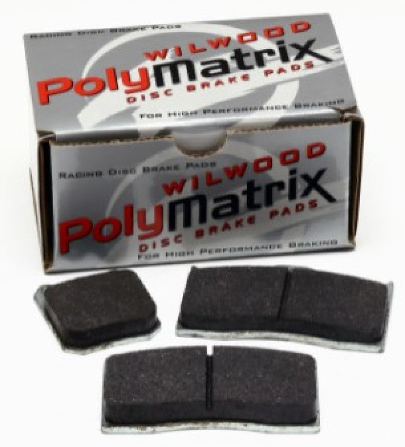 Wilwood PolyMatrix Pad Set - 6617 E W6A /W4A AERO 4/6 (.670in Thk) Wilwood