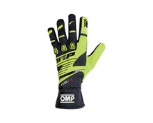 Load image into Gallery viewer, OMP KS-3 Gloves Yellow/Black - Size M