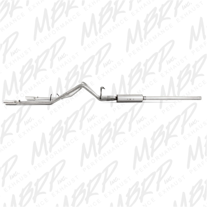 MBRP 2006-2008 Dodge Ram Hemi 1500 5.7L SC/CC-SB Cat Back Dual Split Rear - eliteracefab.com